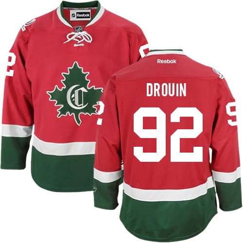 Reebok Women's Jonathan Drouin Authentic Red Third Jersey: NHL #92 Montreal Canadiens New CD