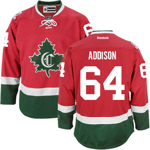 Reebok Women's Jeremiah Addison Authentic Red Third Jersey: NHL #64 Montreal Canadiens New CD