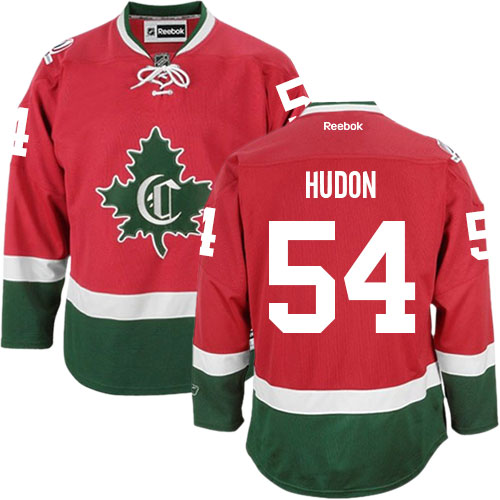 Reebok Women's Charles Hudon Authentic Red Third Jersey: NHL #54 Montreal Canadiens New CD