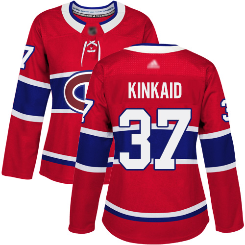 Adidas Men's David Schlemko Authentic Red Jersey: NHL #21 Montreal Canadiens USA Flag Fashion